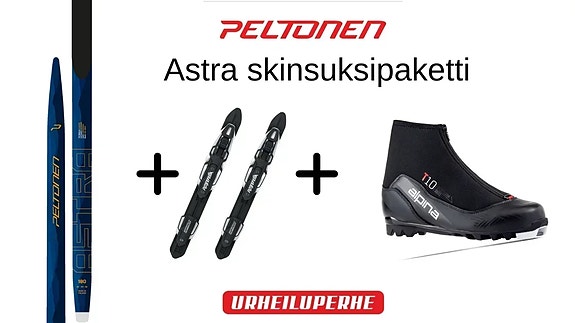 UUSI Peltonen Astra skinsuksipaketti monoilla / Ilmainen toimitus
