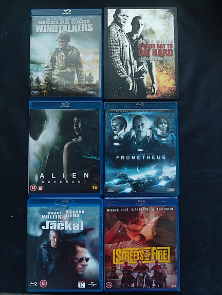 Blu-ray elokuvat