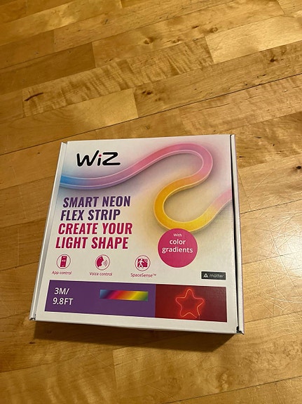 UUSI WiZ Neon Flex Strip 3 m / neon-tyylinen valonauha – NEW