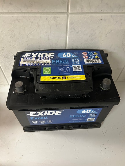 Exide 540A akku