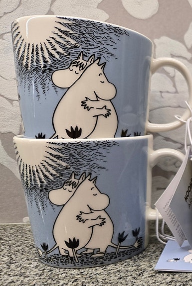 O:?Sininen Rakkaus Muumimuki