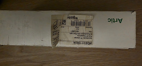 6/1-Kytkin Schneider Artic, IP44, pinta,valkoinen