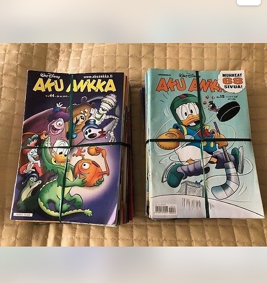 Aku Ankat n. 70 kpl