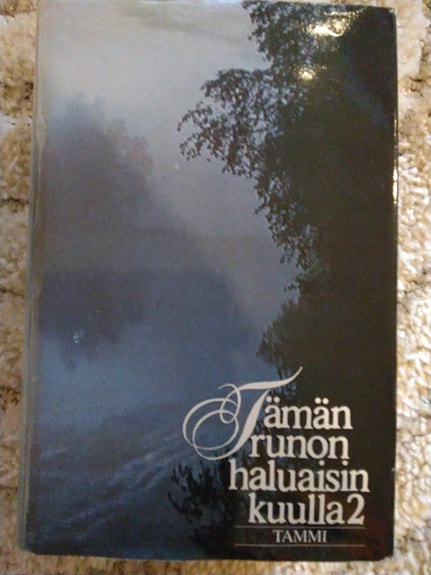 Runokirja: Tämän runon haluaisin kuulla