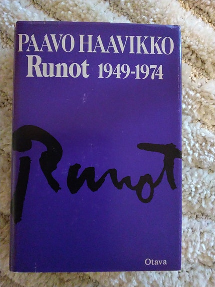 Paavo Haavikko Runot 1949-1974 kirja