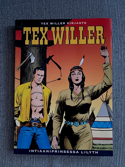 Intiaaniprinsessa Lilyth , Tex Willer kirjasto osa 4, LUKEMATON