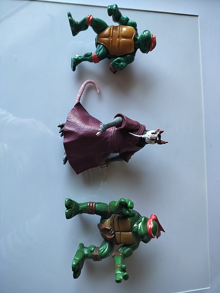 Teenage Mutant Ninja Turtles figuurit 3 kpl