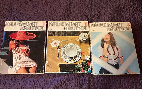 Kauneimmat käsityöt kirjat 1-3