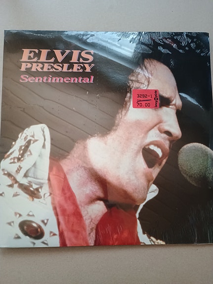Elvis Presley Sentimental Lp levy uusi