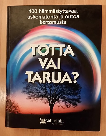 Totta vai tarua Valitut Palat kirja