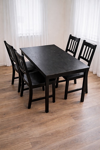 FREE Delivery! Dining Table with 5 Chairs