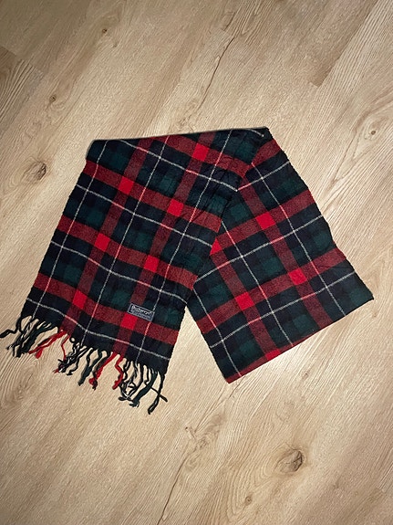 Burberry Kirjava villahuivi miesten one size