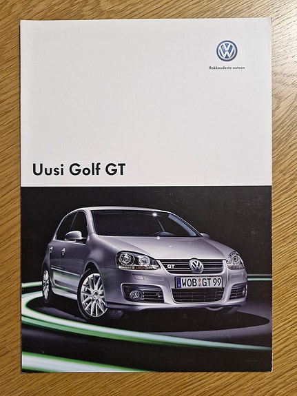 Volkswagen Golf GT -esite 3/2006