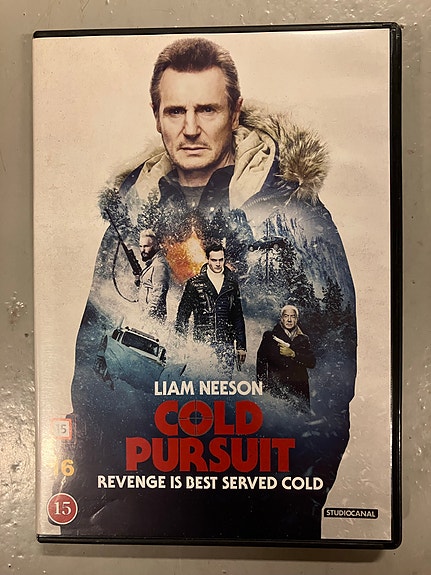 Liam Neeson Cold Pursuit DVD-elokuva