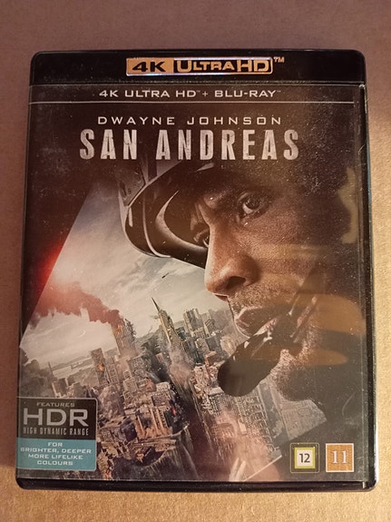 San Andreas 4K ULTRA HD + BLU-RAY