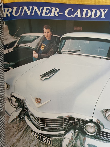 Cisse Häkkisen auto ym V8 Magazine 1988
