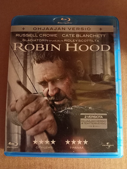 Robin Hood (2010) (Ohjaajan Versio) (Suomijulkaisu) BLU-RAY