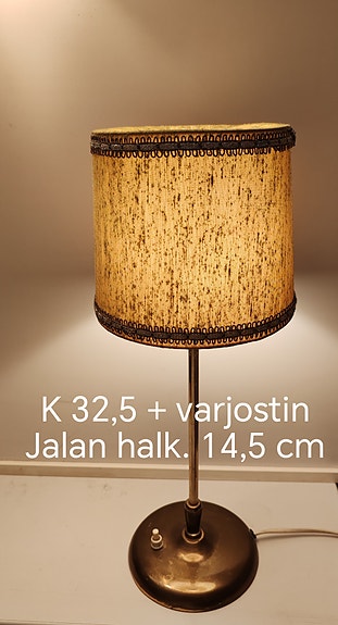 Art deco-tyylin Valinte pöytävalaisin 1940-luku