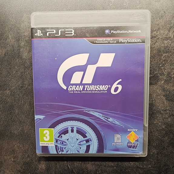 Sony Gran Turismo 6 Playstation 3 peli