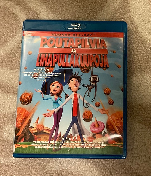 Poutapilviä ja Lihapullakuuroja ( Blu-ray )