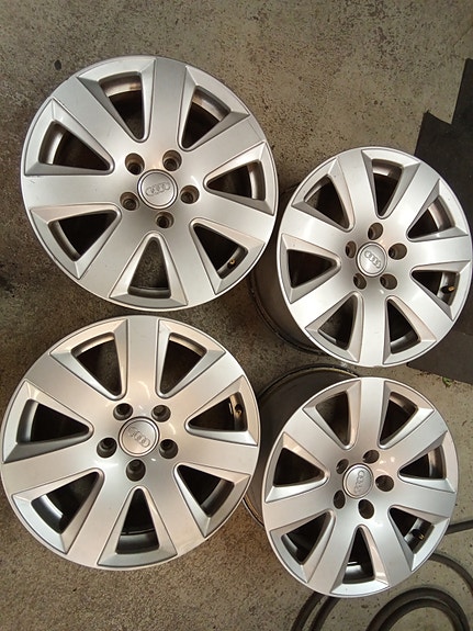 Audin alumiini vanteet 5x112 7.5J16 et45
