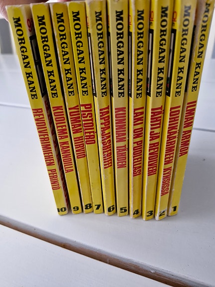 Morgan Kane pokkarit 1 - 10
