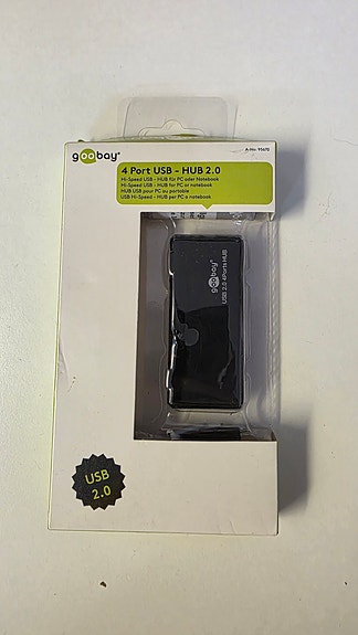 USB 2.0 4-porttinen hubi
