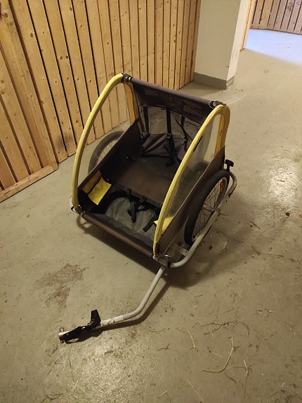 lasten polkupyörä kärry