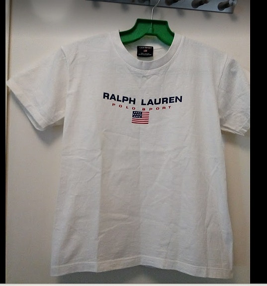 Ralph Lauren , Polo sport valkoinen  T-paita koko XS