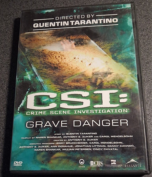 CSI Grave Danger DVD-elokuva