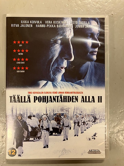 Täällä Pohjantähden Alla II DVD-elokuva