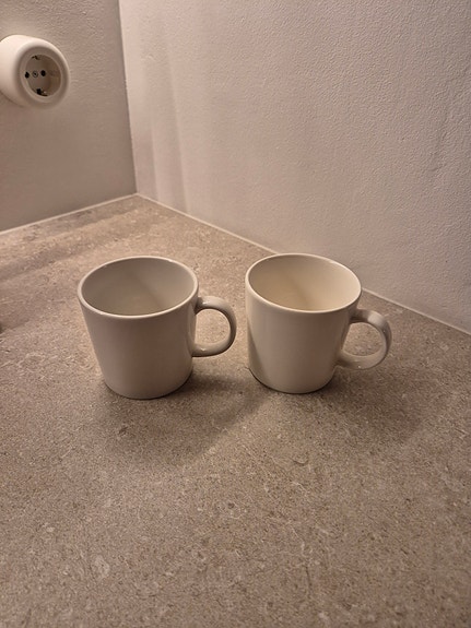 Iittala Teema muki valkoinen