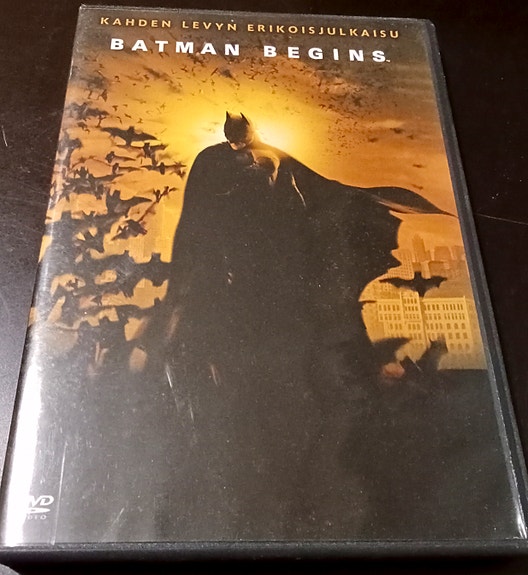 Batman Begins DVD-elokuva