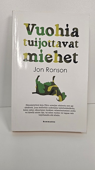 Vuohia tuijottavat miehet – Jon Ronson