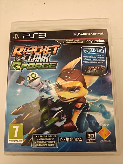 Ratchet & Clank Qforce PS3