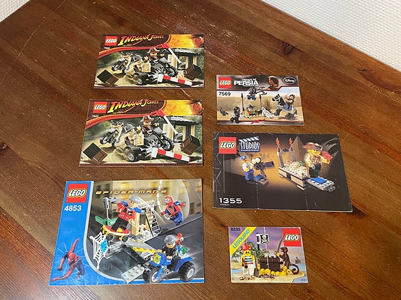 LEGO Vintage ohjekirjat