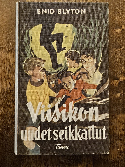 Viisikon uudet seikkailut -kirja
