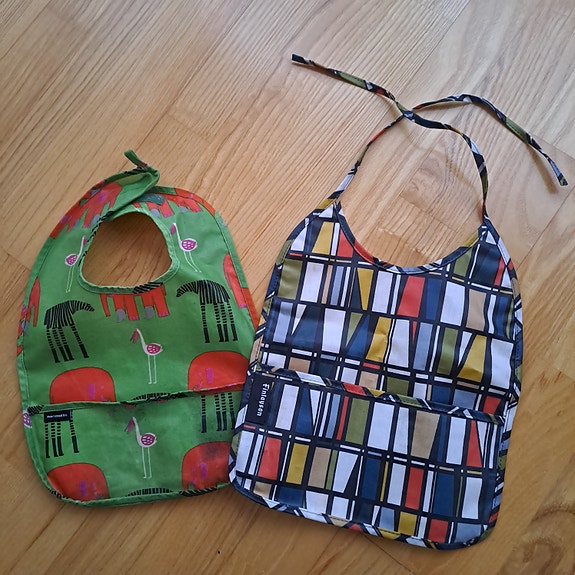 Vauvan ruokalaput (Finlayson & Marimekko)