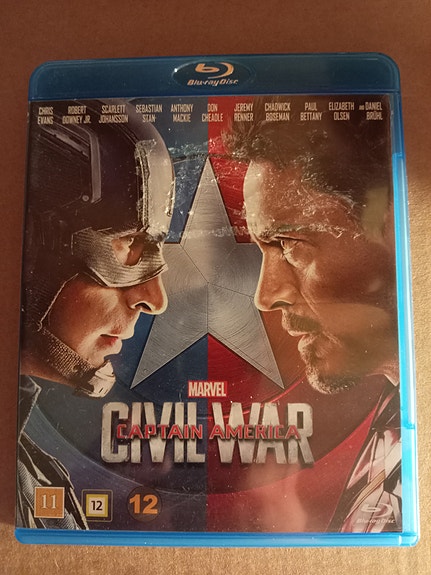 Captain America: Civil War BLU-RAY