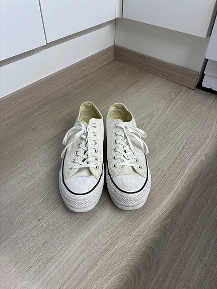 Converse All Star valkoiset tennarit / kengät / lenkkarit, koko 39