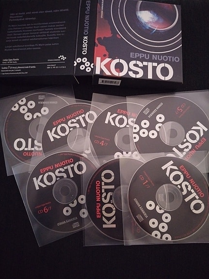 Äänikirja Eppu Nuotio Kosto 7-CD-levyjen äänikirja