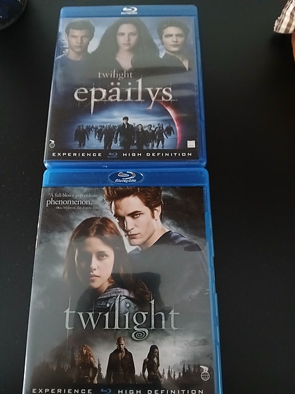 Twilight blu-ray elokuvat