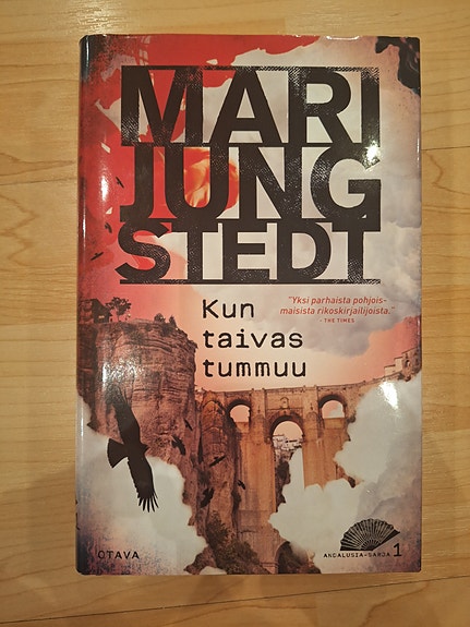 Mari Jungstedt: Kun taivas tummuu -kirja