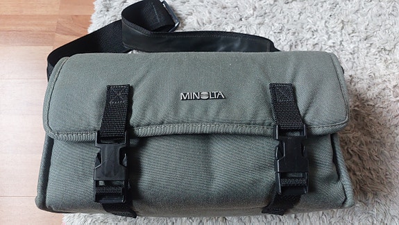 Minolta kameralaukku.