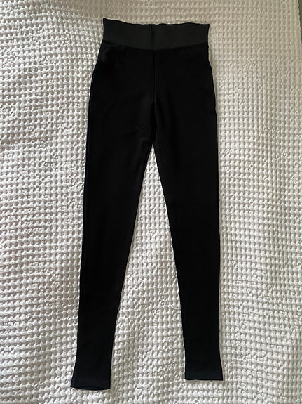 Zara mustat legginsit koko S
