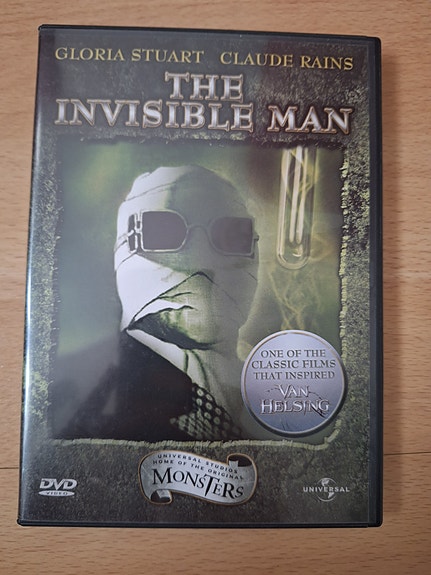 Näkymätön mies DVD