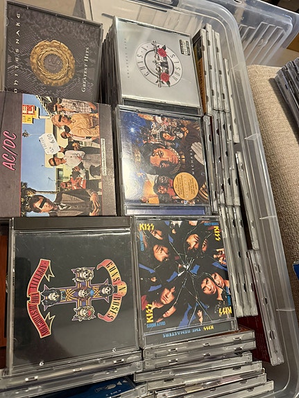 ROCK-Klassikoita CD-levyjä (Black Sabbath, Aerosmith + Muuta...)