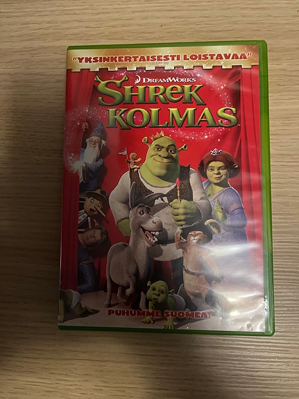 Shrek Kolmas DVD-elokuva