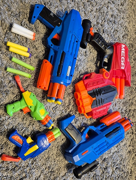 Nerf setti:Mega, 2×Night Tek