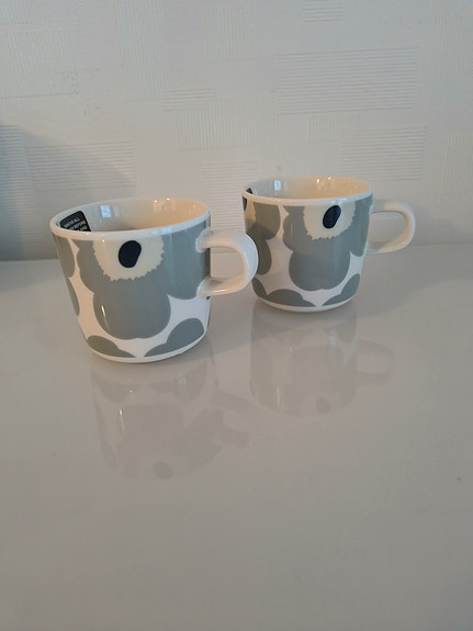 Marimekko unikko kahvikupit